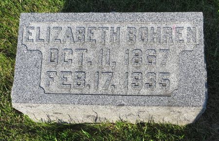 BOHREN, ELIZABETH - Jones County, Iowa | ELIZABETH BOHREN 