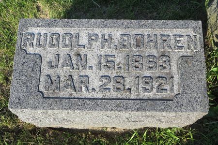 BOHREN, RUDOLPH - Jones County, Iowa | RUDOLPH BOHREN 