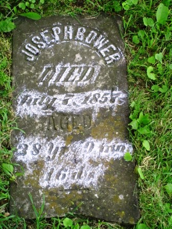 BOWER, JOSEPH - Jones County, Iowa | JOSEPH BOWER 