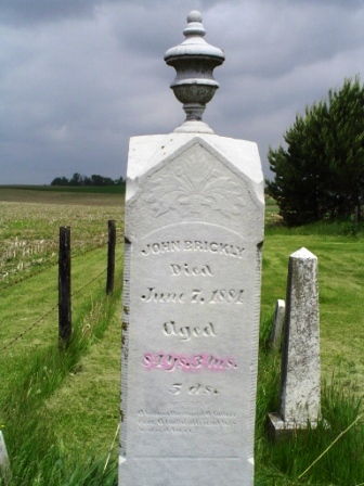 BRICKLY, JOHN - Jones County, Iowa | JOHN BRICKLY 