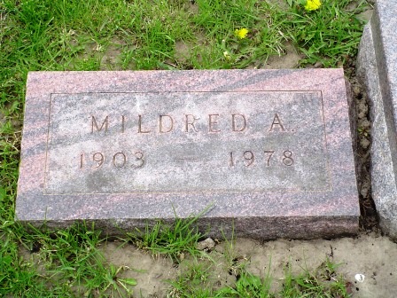 BRIGGS, MILDRED A - Jones County, Iowa | MILDRED A BRIGGS 