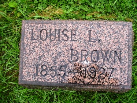 BROWN, LOUISE L - Jones County, Iowa | LOUISE L BROWN 