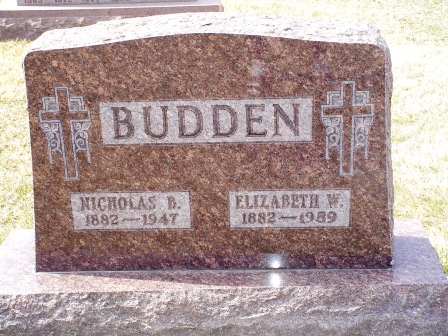 BUDDEN, ELIZABETH W - Jones County, Iowa | ELIZABETH W BUDDEN 