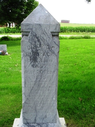 BURRACK, DIEDRICH - Jones County, Iowa | DIEDRICH BURRACK 