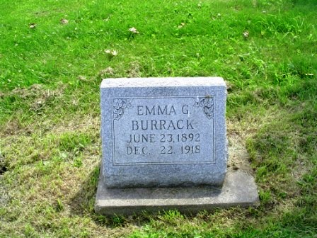 BURRACK, EMMA G - Jones County, Iowa | EMMA G BURRACK 