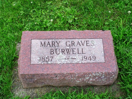BURWELL, MARY - Jones County, Iowa | MARY BURWELL 