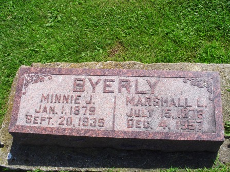 BYERLY, MARSHALL L - Jones County, Iowa | MARSHALL L BYERLY 