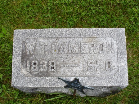 CAMERON, W.T. - Jones County, Iowa | W.T. CAMERON 