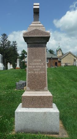 CARRICK, JOHN - Jones County, Iowa | JOHN CARRICK 