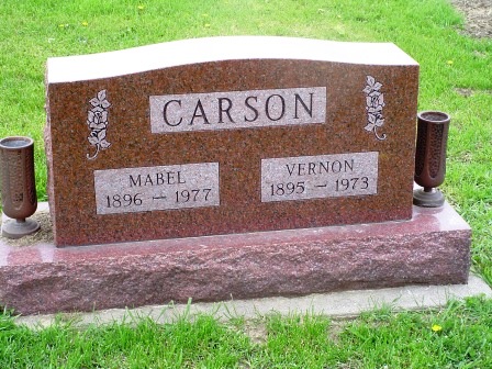 CARSON, MABEL - Jones County, Iowa | MABEL CARSON 