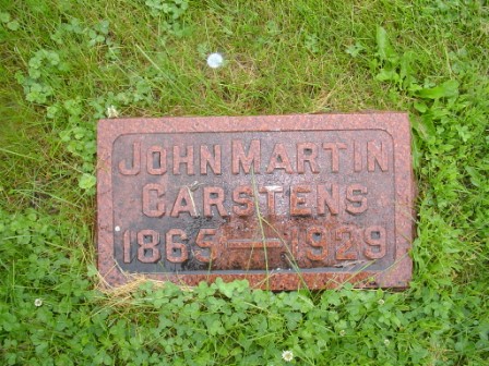 CARSTENS, JOHN MARTIN - Jones County, Iowa | JOHN MARTIN CARSTENS 