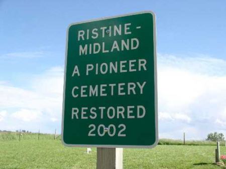 RISTINE-MIDLAND, CEMETERY - Jones County, Iowa | CEMETERY RISTINE-MIDLAND 