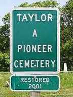 TAYLOR PIONEER, CEMETERY - Jones County, Iowa | CEMETERY TAYLOR PIONEER 