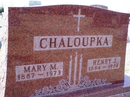 CHALOUPKA, MARY M - Jones County, Iowa | MARY M CHALOUPKA 