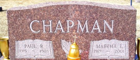 CHAPMAN, MARTHA L - Jones County, Iowa | MARTHA L CHAPMAN 