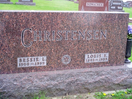 CHRISTENSEN, BESSIE L - Jones County, Iowa | BESSIE L CHRISTENSEN 