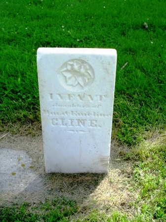 CLINE, INFANT DAU - Jones County, Iowa | INFANT DAU CLINE 