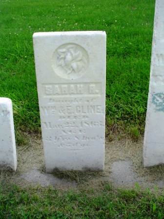 CLINE, SARAH R - Jones County, Iowa | SARAH R CLINE 