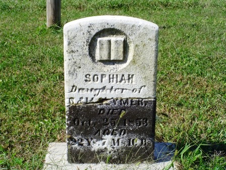 CLYMER, SOPHIAH - Jones County, Iowa | SOPHIAH CLYMER 