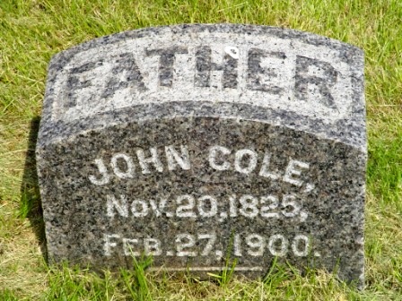 COLE, JOHN - Jones County, Iowa | JOHN COLE 