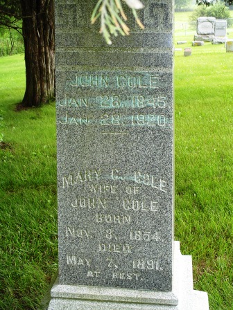 COLE, JOHN - Jones County, Iowa | JOHN COLE 