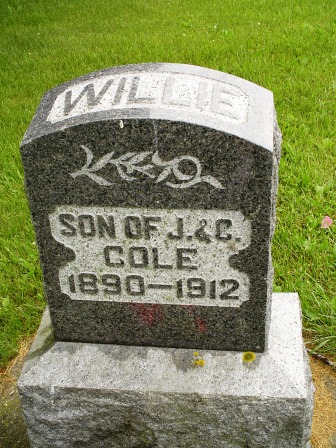 COLE, WILLIE - Jones County, Iowa | WILLIE COLE 