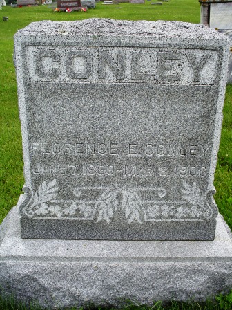 CONLEY, FLORENCE E - Jones County, Iowa | FLORENCE E CONLEY 