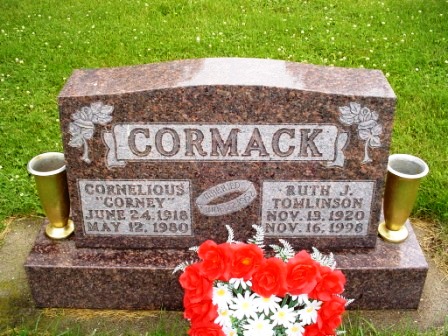 TOMLINSON CORMACK, RUTH J. - Jones County, Iowa | RUTH J. TOMLINSON CORMACK 