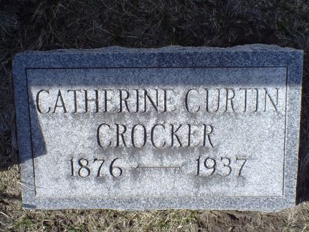 CURTIN CROCKER, CATHERINE - Jones County, Iowa | CATHERINE CURTIN CROCKER 