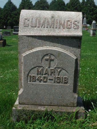 CUMMINGS, MARY - Jones County, Iowa | MARY CUMMINGS 