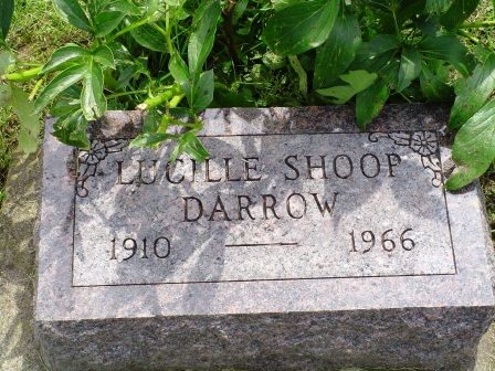 SHOOP DARROW, LUCILLE - Jones County, Iowa | LUCILLE SHOOP DARROW 