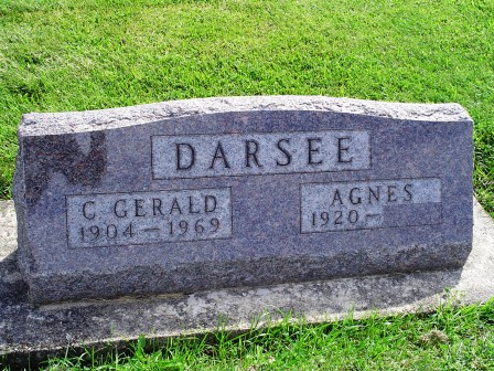 DARSEE, C. GERALD - Jones County, Iowa | C. GERALD DARSEE 