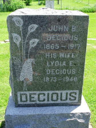 DECIOUS, JOHN B - Jones County, Iowa | JOHN B DECIOUS 