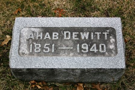 DEWITT, AHAB - Jones County, Iowa | AHAB DEWITT 