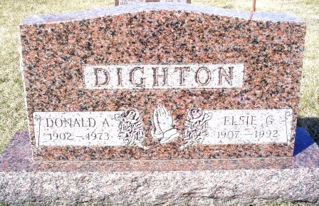 DIGHTON, ELSIE G - Jones County, Iowa | ELSIE G DIGHTON 