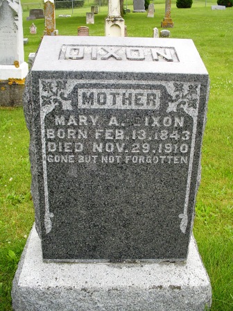 DIXON, MARY A - Jones County, Iowa | MARY A DIXON 