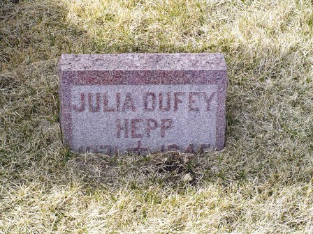 DUFEY, JULIA - Jones County, Iowa | JULIA DUFEY 