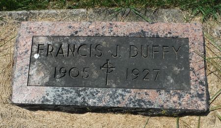 DUFFY, FRANCIS J. - Jones County, Iowa | FRANCIS J. DUFFY 