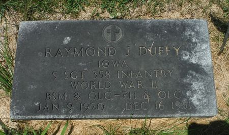 DUFFY, RAYMOND J. - Jones County, Iowa | RAYMOND J. DUFFY 