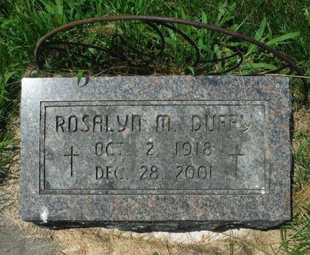 DUFFY, ROSALYN M. - Jones County, Iowa | ROSALYN M. DUFFY 