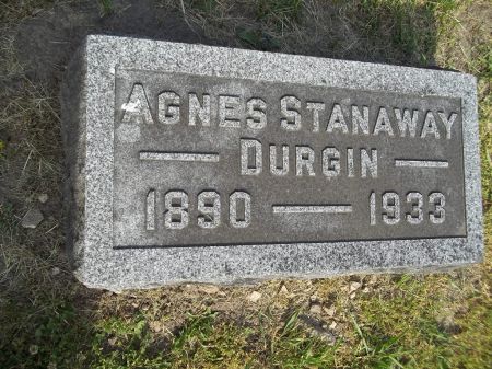 DURGIN, AGNES H - Jones County, Iowa | AGNES H DURGIN 