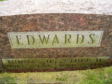 EDWARDS, ETHEL M - Jones County, Iowa | ETHEL M EDWARDS 