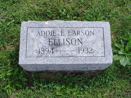 ELLISON, ADDIE E - Jones County, Iowa | ADDIE E ELLISON 