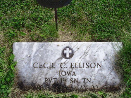 ELLISON, CECIL C - Jones County, Iowa | CECIL C ELLISON 