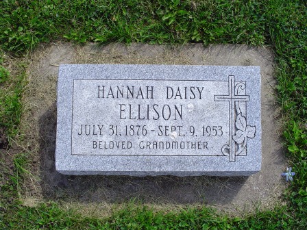 ELLISON, HANNAH DAISY - Jones County, Iowa | HANNAH DAISY ELLISON 