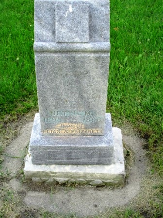 ELY, NETTIE M - Jones County, Iowa | NETTIE M ELY 