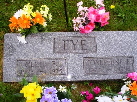 EYE, JODEPHINE E - Jones County, Iowa | JODEPHINE E EYE 