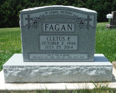 FAGAN, CLETUS P. - Jones County, Iowa | CLETUS P. FAGAN 