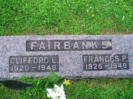 FAIRBANKS, FRANCES P - Jones County, Iowa | FRANCES P FAIRBANKS 