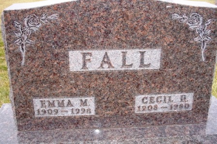 FALL, EMMA M - Jones County, Iowa | EMMA M FALL 